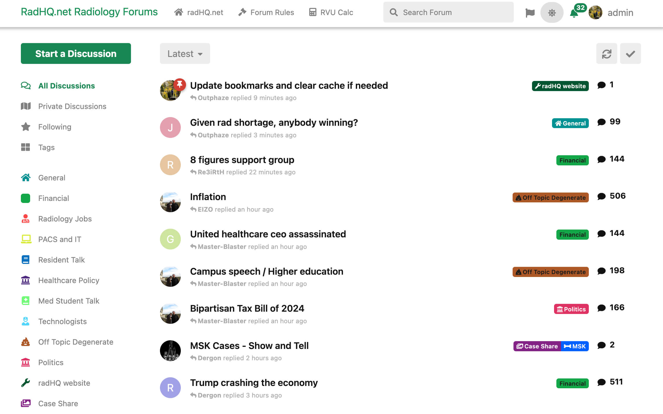 Dashboard Light Mode